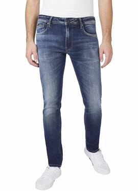 PANTALÓN VAQUERO STANLEY TAPER FIT DN7 DENIM POWERFLEX