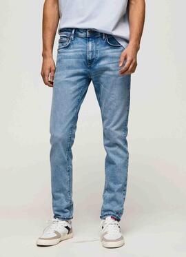 PANTALÓN VAQUERO STANLEY TAPER FIT VT6 DENIM WISER WASH