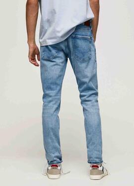 PANTALÓN VAQUERO STANLEY TAPER FIT VT6 DENIM WISER WASH