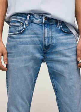 PANTALÓN VAQUERO STANLEY TAPER FIT VT6 DENIM WISER WASH