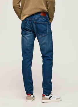 PANTALÓN VAQUERO STANLEY TAPER FIT VU4 GYMDIGO WISER WASH