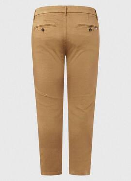 PANTALÓN BOLSO CHINO JAMES SLIM FIT CAMEL