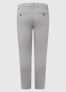 PANTALÓN BOLSO CHINO JAMES SLIM FIT GRIS