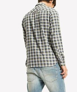 TJM ESSENTIAL WASHED CHECK SHIRT