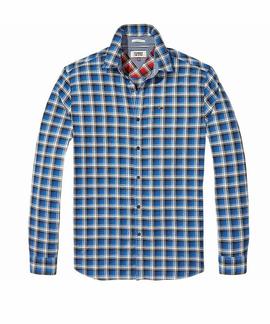 TJM ESSENTIAL WASHED CHECK SHIRT