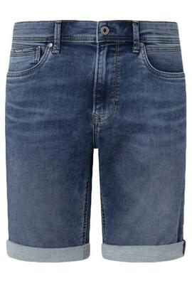 BERMUDA VAQUERA JACK SHORT HQ9 DENIM GYMDIGO AZUL DEGRADÉ