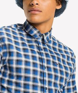 TJM ESSENTIAL WASHED CHECK SHIRT