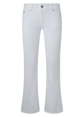 PANTALÓN VAQUERO NEW PIMLICO FLARE DENIM BLANCO