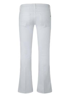 PANTALÓN VAQUERO NEW PIMLICO FLARE DENIM BLANCO