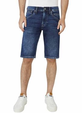 BERMUDA VAQUERA TRACK SHORT REGULAR FIT CQ9 DENIM GYMDIGO