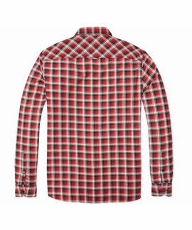 TJM ESSENTIAL WASHED CHECK SHIRT