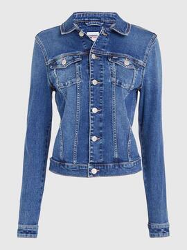 CAZADORA VAQUERA VIVIANNE SLIM FIT BG1132 EN DENIM AZUL