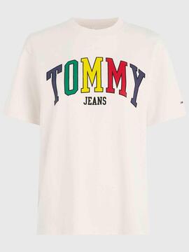 CAMISETA RELAXED FIT POP TOMMY 2 ROSA