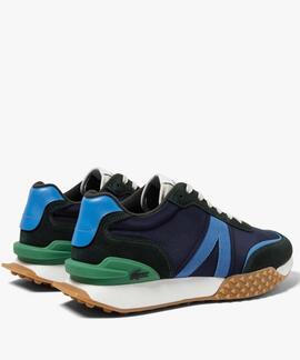 ZAPATILLAS LACOSTE L-SPIN DELUXE AZUL MARINO Y VERDE