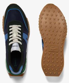 ZAPATILLAS LACOSTE L-SPIN DELUXE AZUL MARINO Y VERDE