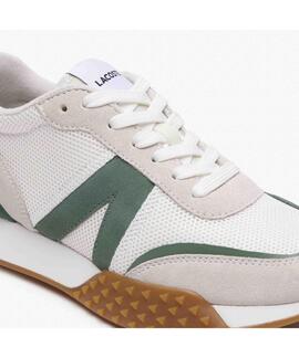 ZAPATILLAS LACOSTE L-SPIN DELUXE BLANCO Y VERDE