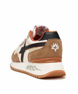 ZAPATILLAS YAK-M ANTE Y NAILON CAMEL Y BEIGE