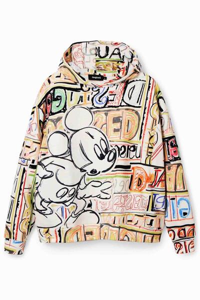 Mickey Mouse Hoodie Sudadera Rostro Disney