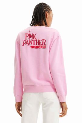 SUDADERA PANTERA ROSA DESGASTADA