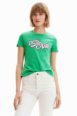 CAMISETA BARCELONA VERDE CON STRASS