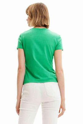 CAMISETA BARCELONA VERDE CON STRASS