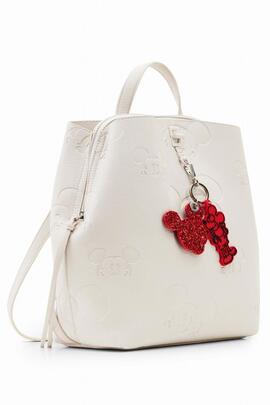 MOCHILA MEDIANA ALL MICKEY COLOR CRUDO