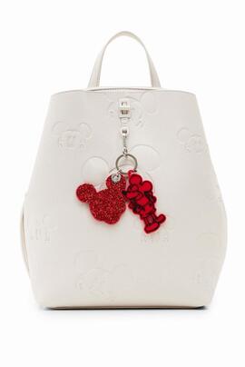 MOCHILA MEDIANA ALL MICKEY COLOR CRUDO