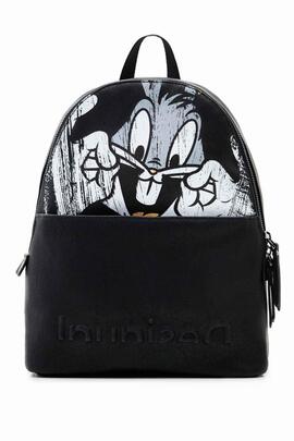 MOCHILA PEQUEÑA BUGS BUNNY NEGRA