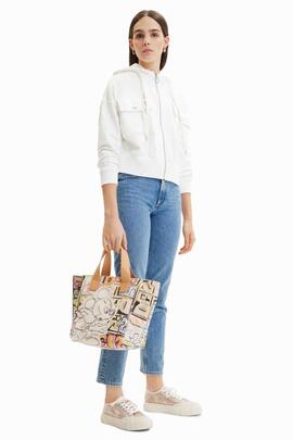 BOLSO SHOPPER MEDIANO MICKEY MOUSE