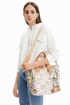 BOLSO SHOPPER MEDIANO MICKEY MOUSE