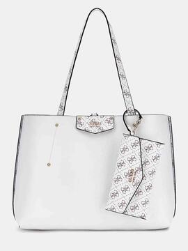 BOLSO BRENTON TOTE REVERSIBLE LOGOTIPO 4G BLANCO