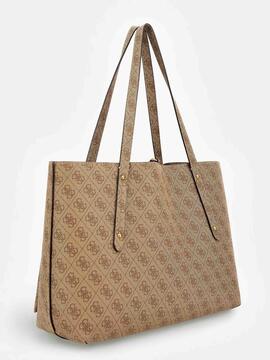 BOLSO BRENTON TOTE REVERSIBLE LOGOTIPO 4G BEIGE