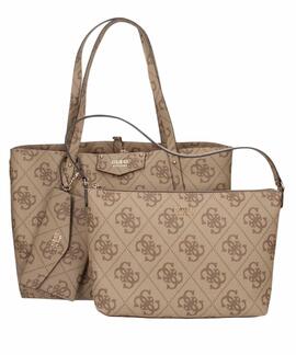 BOLSO BRENTON TOTE REVERSIBLE LOGOTIPO GRANDE 4G BEIGE