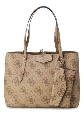 BOLSO BRENTON TOTE REVERSIBLE LOGOTIPO GRANDE 4G BEIGE