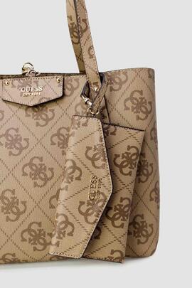 BOLSO BRENTON TOTE REVERSIBLE LOGOTIPO GRANDE 4G BEIGE