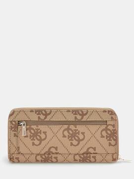 CARTERA ECO BRENTON LOGOTIPO 4G BEIGE