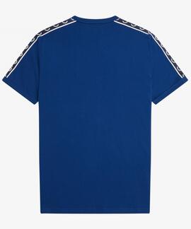 CAMISETA TAPED RINGER AZUL COBALTO