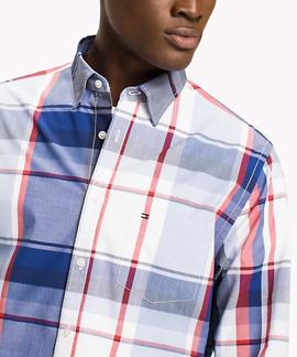 STRIKING CHECK SHIRT REGULAR FIT SODALITE BLUE