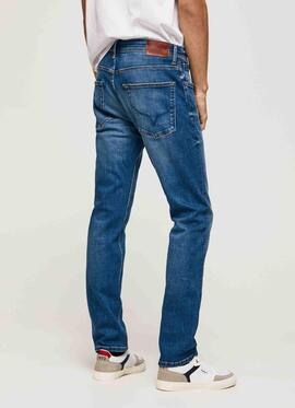 PANTALÓN VAQUERO CASH REGULAR FIT HP7 POWERFLEX DENIM AZUL