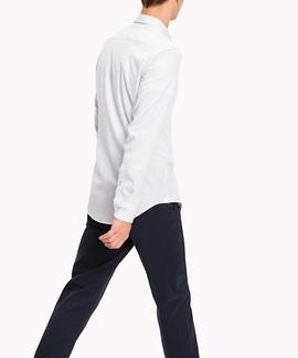 SLIM OPEN PRINT DOBBY SHIRT SLIM FIT REGATTA