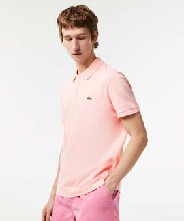 POLO LACOSTE SLIM FIT KF9 ROSA