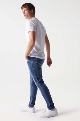 PANTALÓN VAQUERO S-RESIST SKINNY FIT CON ROTOS