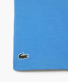 CAMISETA LACOSTE SPORT REGULAR FIT AZUL