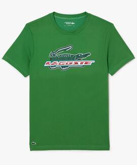 CAMISETA LACOSTE SPORT REGULAR FIT VERDE