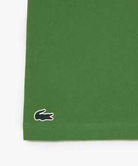 CAMISETA LACOSTE SPORT REGULAR FIT VERDE