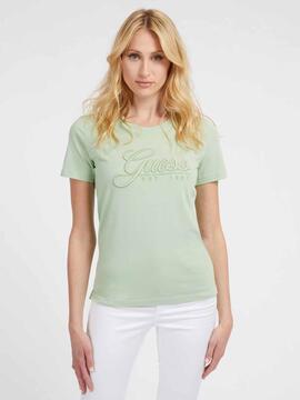 CAMISETA SCRIPT TEE VERDE AGUA