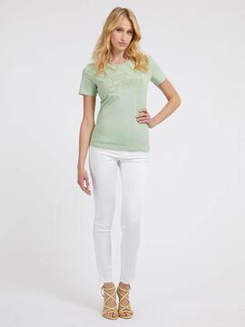 CAMISETA SCRIPT TEE VERDE AGUA