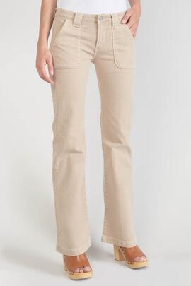 PANTALÓN VAQUERO JF SORMIOU FLARE BEIGE