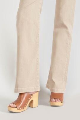 PANTALÓN VAQUERO JF SORMIOU FLARE BEIGE