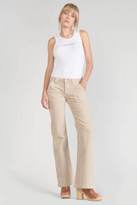 PANTALÓN VAQUERO JF SORMIOU FLARE BEIGE